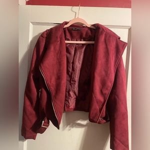 Romeo and Juliet Couture Red Blazer Jacket